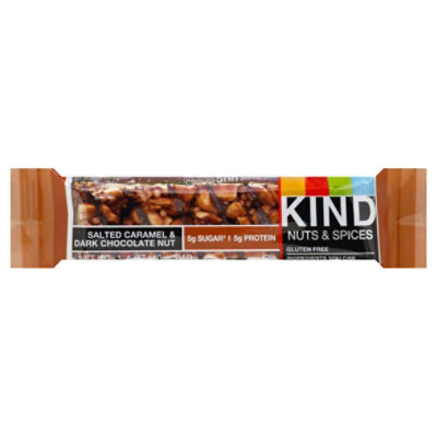 KIND Salted Caramel Dark Chocolate Nut Gluten Free Snack Bar - 1.4 Oz - Image 1