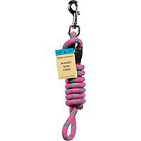 Legacy Lg Braided Rope Leash Pink - Each - Image 2