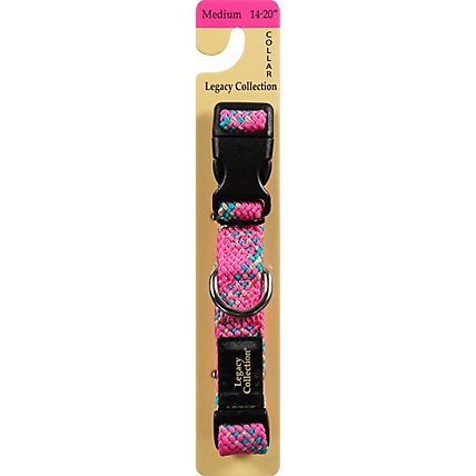 Legacy MD Flat Braided Collar Pink - Each - Image 2
