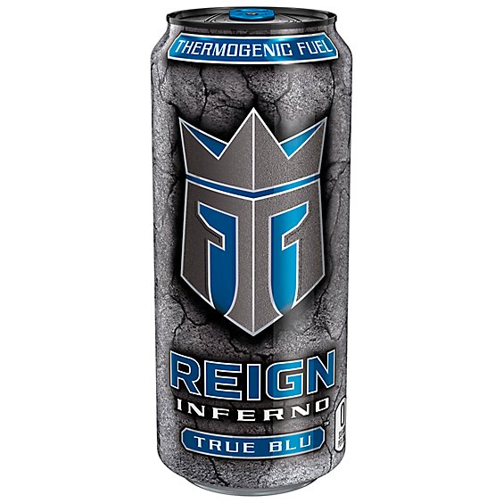 Reign Inferno True Blu Thermogenic Fuel Energy Drink - 16 Fl. Oz.