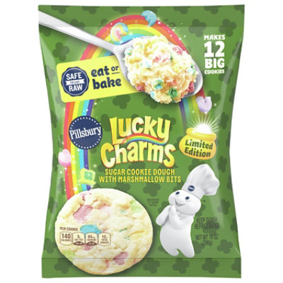 Pillsbury Ready To Bake Cookies Lucky Charms - 14 Oz - Image 3