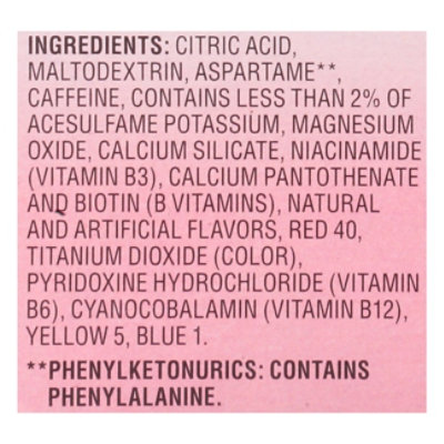 Signature SELECT Drink Mix Wild Strawberry W/Caffeine - 10 Count - Image 5