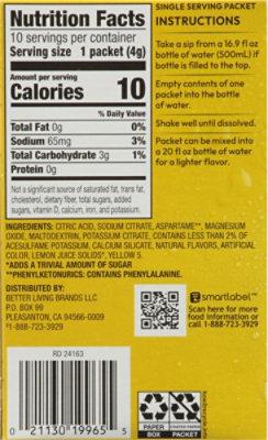 Signature SELECT Drink Mix Lemonade - 10 Count - Image 5