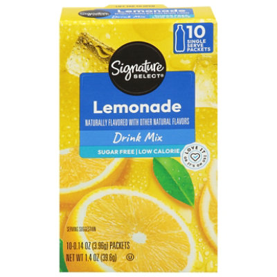 Signature SELECT Drink Mix Lemonade - 10 Count - Image 2