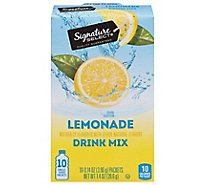Signature Select Drink Mix Lemonade - 10 Count