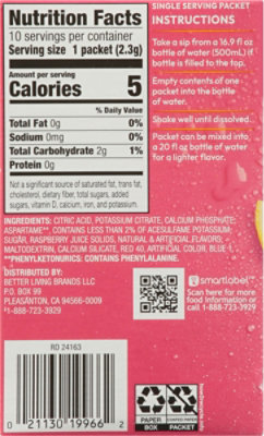 Signature SELECT Drink Mix Raspberry Lemonade - 10 Count - Image 6