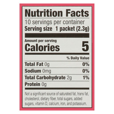 Signature SELECT Drink Mix Raspberry Lemonade - 10 Count - Image 3
