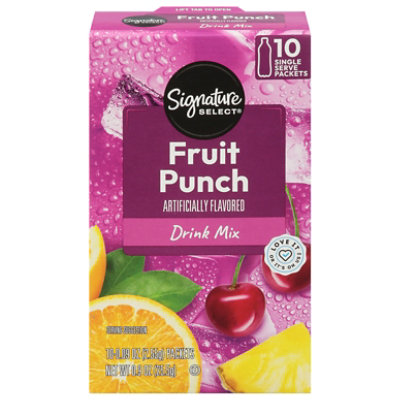 Signature SELECT Drink Mix Fruit Punch - 10 Count - Image 3