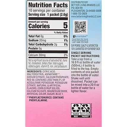 Signature Select Drink Mix Fruit Punch - 10 Count - Image 3