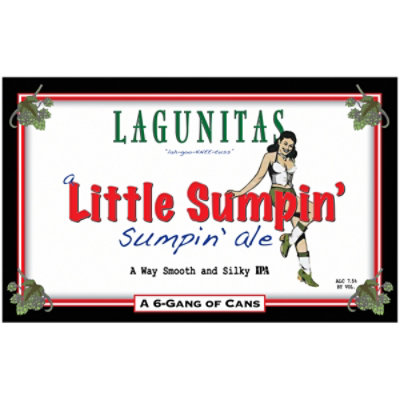 Lagunitas Little Sumpin Sumpin Ale In Cans - 6-12 Fl. Oz. - Image 3