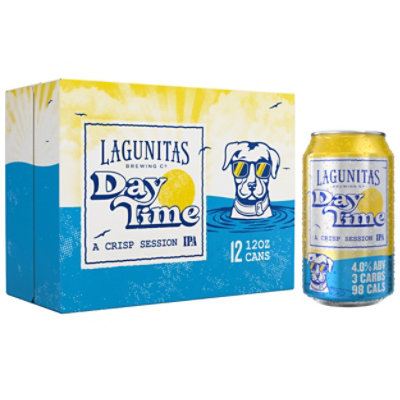 Lagunitas DayTime IPA Cans - 12-12 Fl. Oz. - Image 1