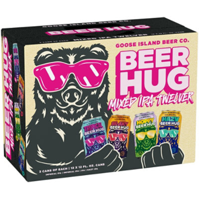 Goose Island Beer Hug IPA Mixed Twelver Cans - 12-12 Fl. Oz. - Image 1