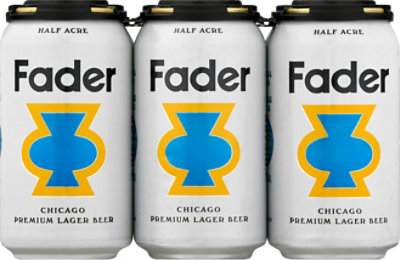 Half Acre Fader Pils In Cans - 6-12 Fl. Oz. - Image 2