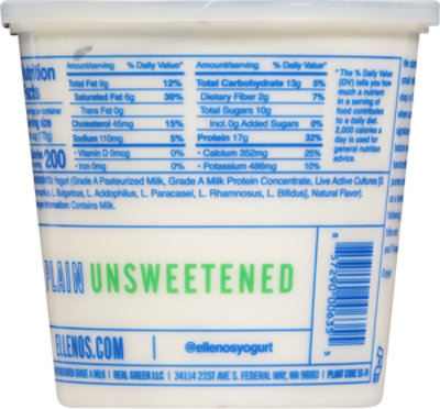 Ellenos Yogurt Greek Plain Unsweetened - 24 Oz - Image 6