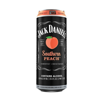 Jack Daniel's Country Cocktails Southern Peach In Can -  23.5 Oz - Image 1