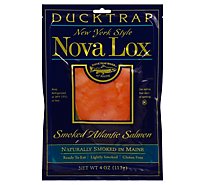 Ducktrap Atlantic Salmon Smoked New York Style Nova Lox - 4 Oz