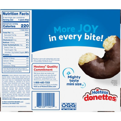 Hostess Donettes Frosted Mini Donuts - 8 Pack - Image 8