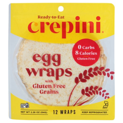 Crepini Egg Thins With Gluten Free Grains - 2.26 Oz - Image 3