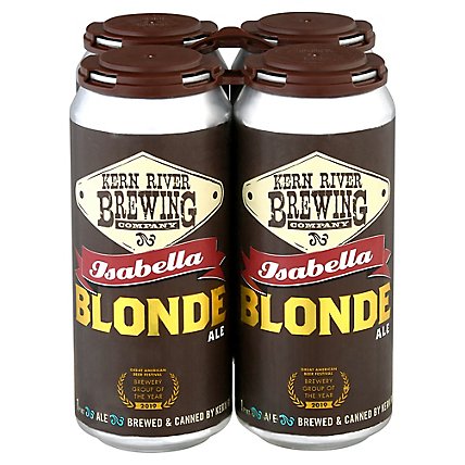 Kern River Brewing Company Isabella Blonde Ale In Cans - 4-16 Fl. Oz. - Image 3