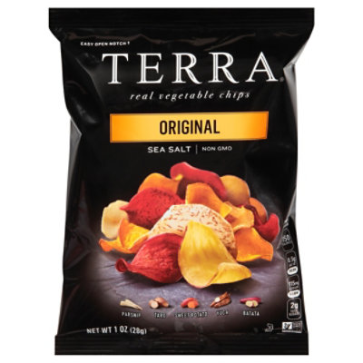 Terra Vegetable Chips Original Sea Salt - 1 Oz - Image 3