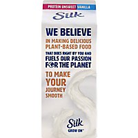 Silk Protein Almond & Cashewmilk Unsweet Vanilla Pea - 64 Fl. Oz. - Image 5