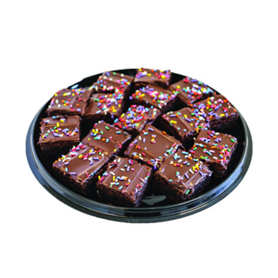 Give & Go Tb Val Brownie Party Platter - 14 Oz - Image 1