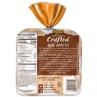 Natures Own Perfectly Crafted Brioche Style Hamburger Buns Non-GMO Sandwich Buns 8 Count - 18 Oz - Image 5