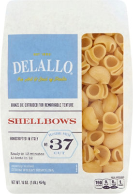 DeLallo Pasta Shellbows - 16 Oz - Image 2