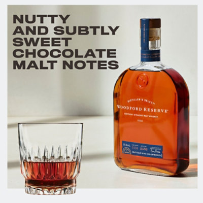 Woodford Reserve Kentucky Straight Malt Whiskey 90.4 Proof In Bottle - 750 Ml - Image 3
