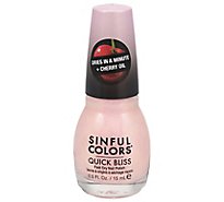 Sinful Nail Quick Bls Ice Chry - .05 Fl. Oz.