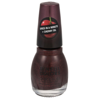 Sinful Nail Quick Bls Blk Chry - .05 Fl. Oz.