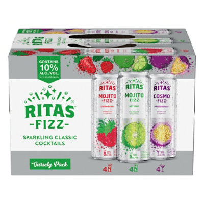 Rita Fizz In Cans - 12-12 Fl. Oz.