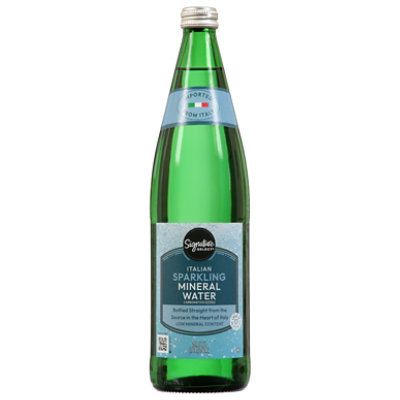 Signature SELECT Italian Mineral Water Sparkling - 25.4 Fl. Oz.