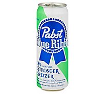 Pbr Stronger Seltzer Lime In Cans - 24 Fl. Oz.