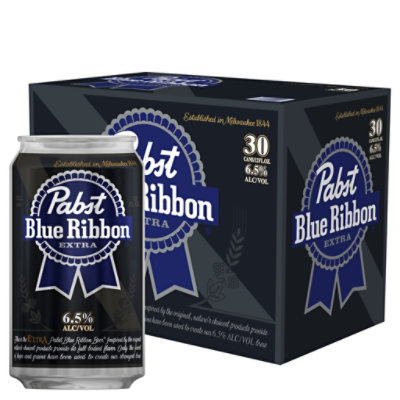 Pabst Blue Ribbon Extra In Cans - 30-12 Oz - Image 1