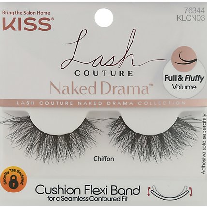 Kiss Lash Couture Naked Drama Collection Chiffon - 1 Pair - Image 2