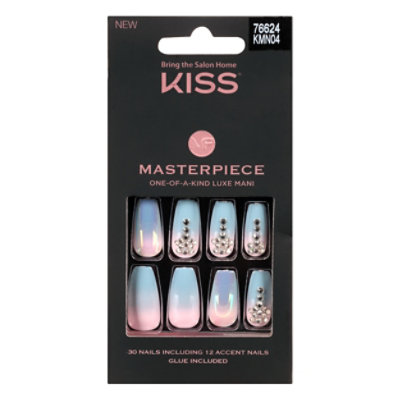 Kiss P Masterpc Nails Hot Like Fire - Each - Image 1