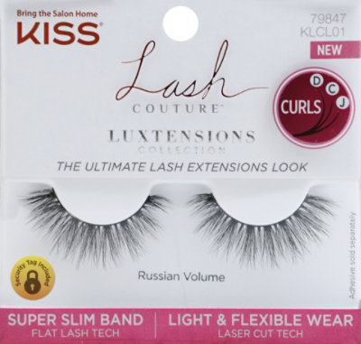 Kiss Lash Couture Luxtension Str 01 - Each - Image 2
