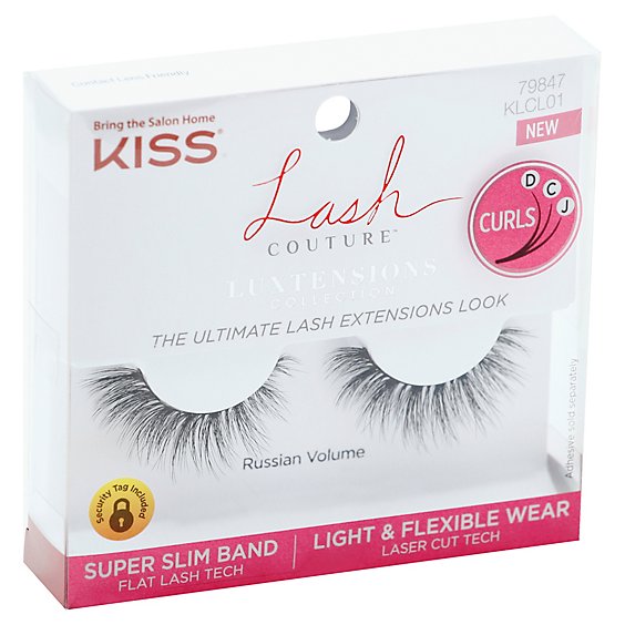 Kiss Lash Couture Luxtension Str 01 - Each - Jewel-Osco