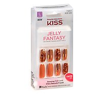 Kiss Gel Fantasy Jelly Nails Pop - Each