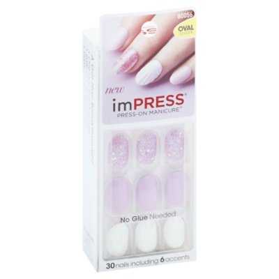 Kiss Impress Nails Forn To Flex - Each - Image 1