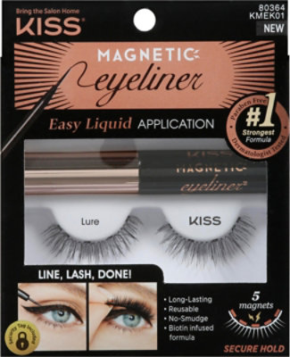 Kiss Magnetic Eyeliner Kit 01 - Each - Image 2