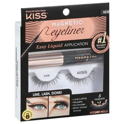 Kiss Magnetic Eyeliner Kit 01 - Each