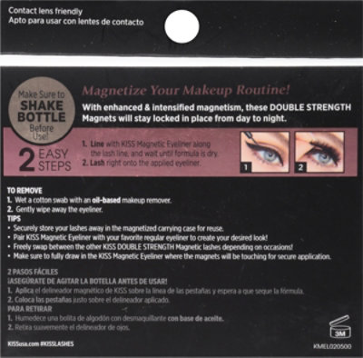 Kiss Magnetic Eyeliner Lash 02 - Each - Image 4