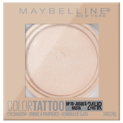 Maybelline Color Tattoo Up To 24HR Longwear Cream Eyeshadow Makeup Front Runner - 0.14 Oz - Image 1