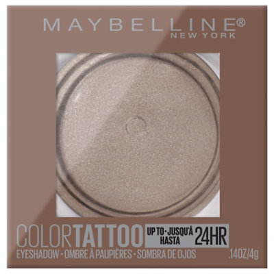 Maybelline Color Tattoo Up To 24HR Longwear Cream Eyeshadow Makeup High Roller - 0.14 Oz - Image 1