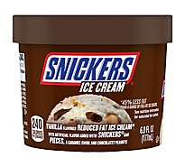 Snickers Reduced Fat Ice Cream - 6 Fl. Oz.