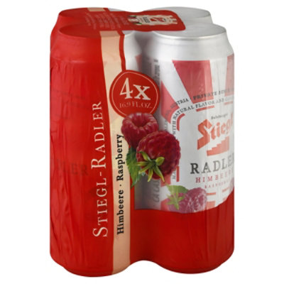 Stiegl Raspberry Radler In Cans - 4-16.9 Fl. Oz. - Image 3