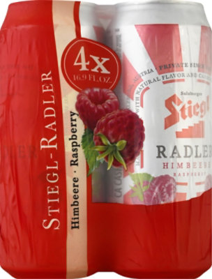 Stiegl Raspberry Radler In Cans - 4-16.9 Fl. Oz. - Image 2