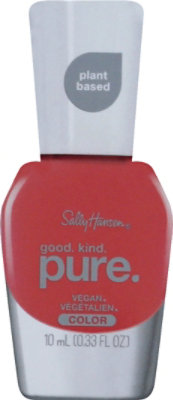 Sally Hansen Good Kind Pure Nail Color Coral Calm - 0.33 Fl. Oz. - Image 2